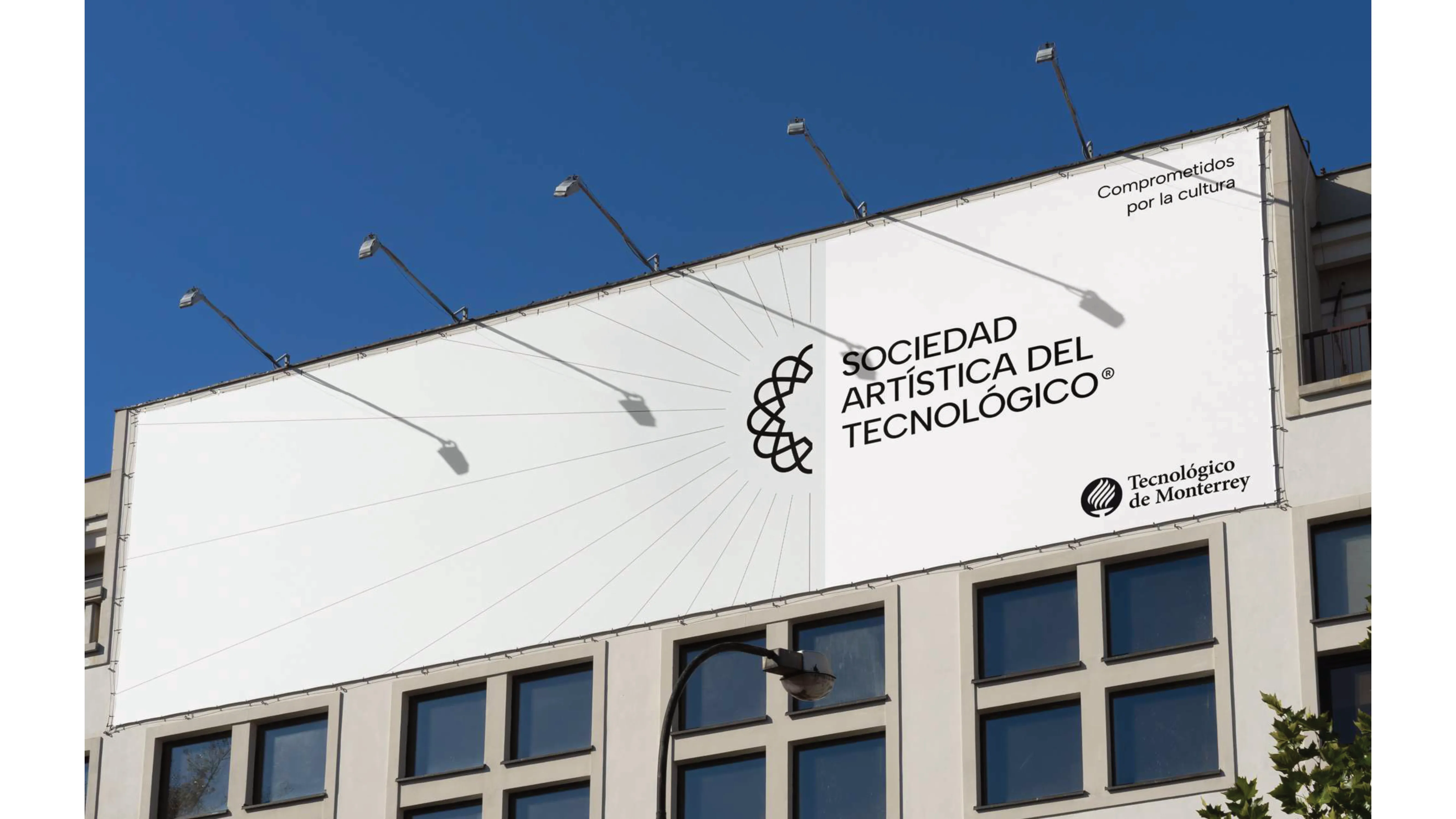 Sociedad Artistica Tec B&W - Branding